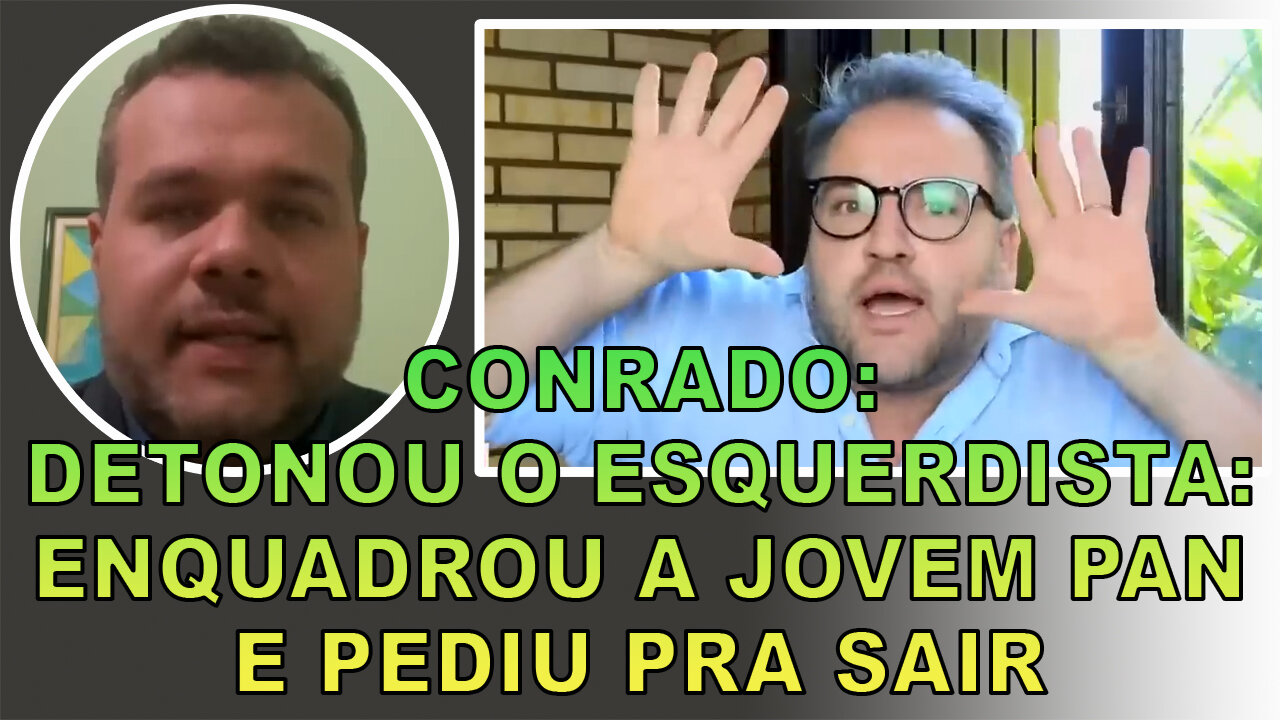 A jovem Pan tem que escolher um caminho desse jeito não dá [FERNANDO CONRADO]