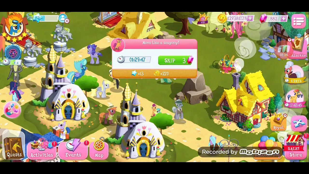 The CMC get help form a Seapony!