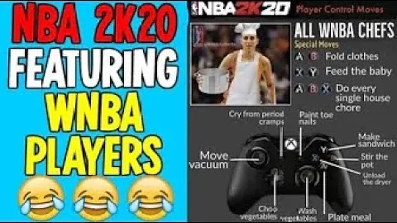 NBA 2K20 MEMES ROAST WNBA PLAYERS 😂