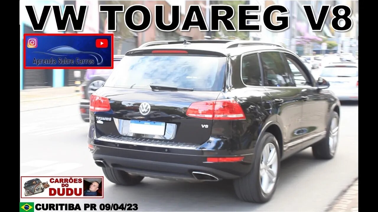 VOLKSWAGEN TOUAREG V8 4.2 FSI 355/360 CV MK2 @aprendasobrecarros CARRÕES DO DUDU