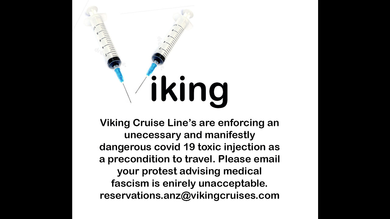 Protest Viking Cruise Line