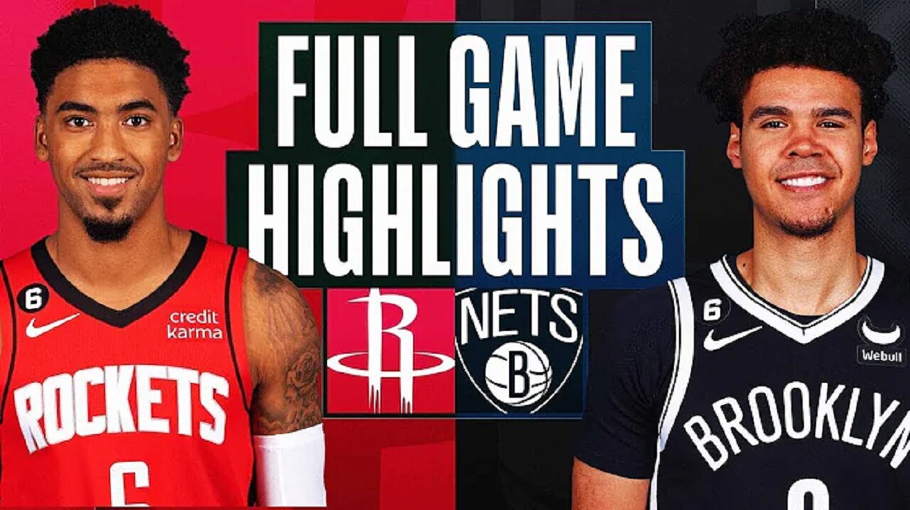 Houston Rockets vs. Brooklyn Nets Full Game Highlights | Mar 29 | 2022-2023 NBA Season
