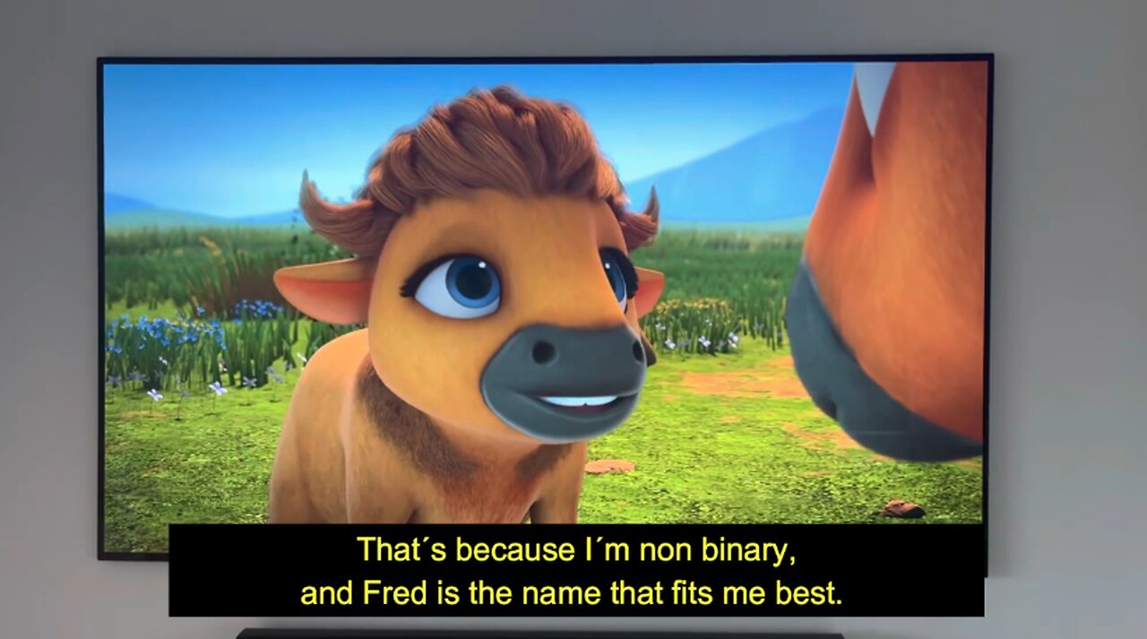 Netflix indoctrinating children with Non-Binary bullshit