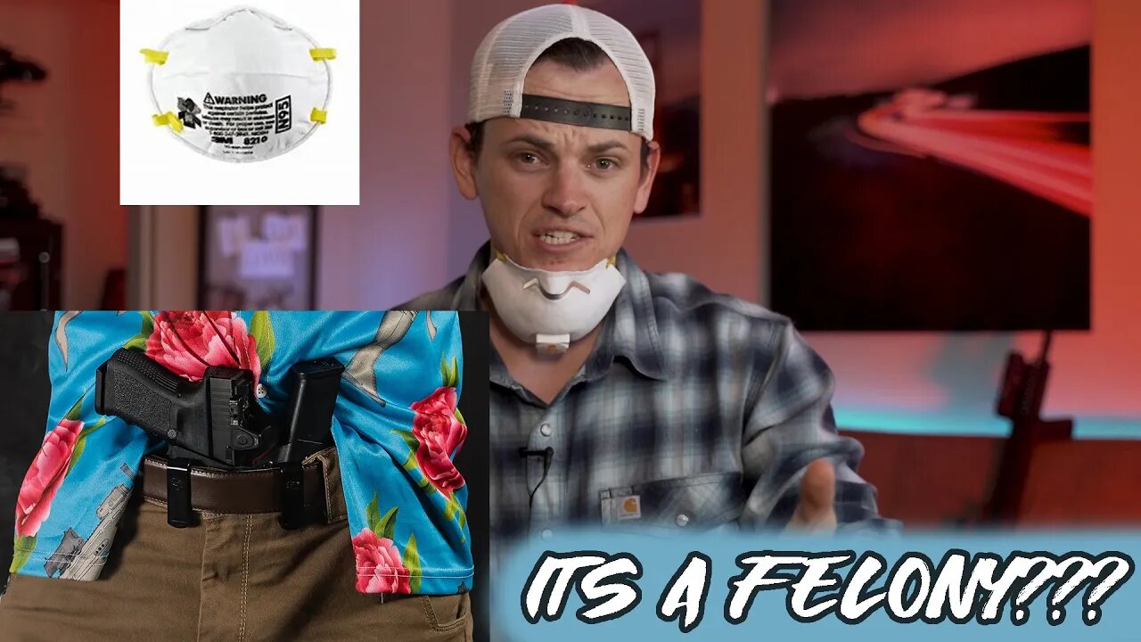 CCW while Wearing a mask - Is it LEGAL?