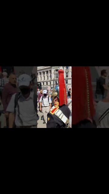 make way for the Queen's life Guard #horseguardsparade