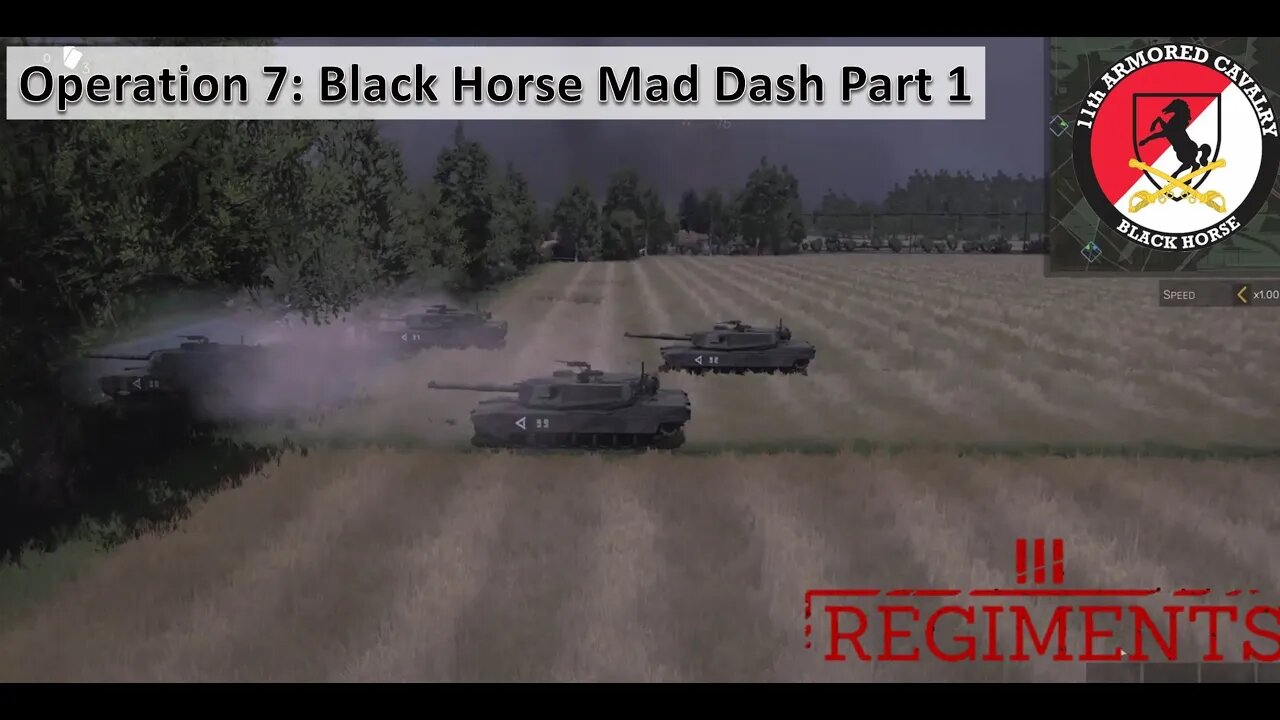 JSTARS is Easy Mode l Regiments Op. 7: Black Horse Mad Dash (NATO Master Op) l Part 1