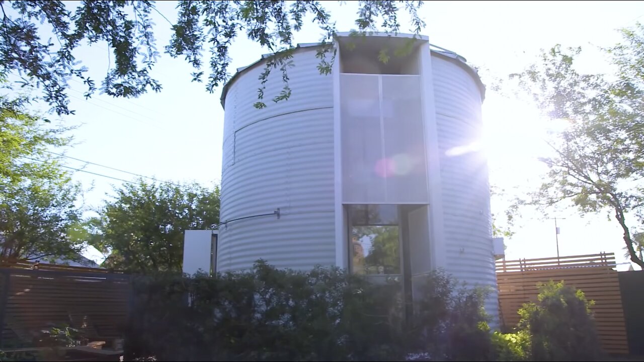 Christoph & Shauna's Converted Silo House