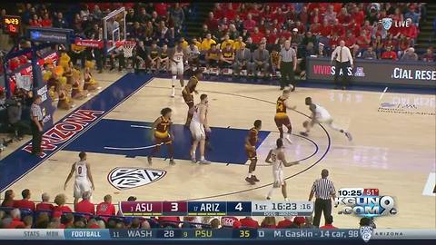 17th ranked Arizona tops #3 ASU