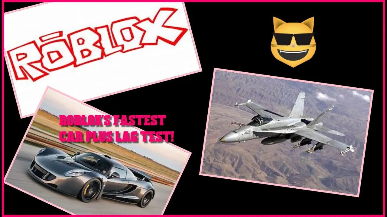 Playing Roblox's Fastest Car Ever! #roblox #fastestcarintheworld