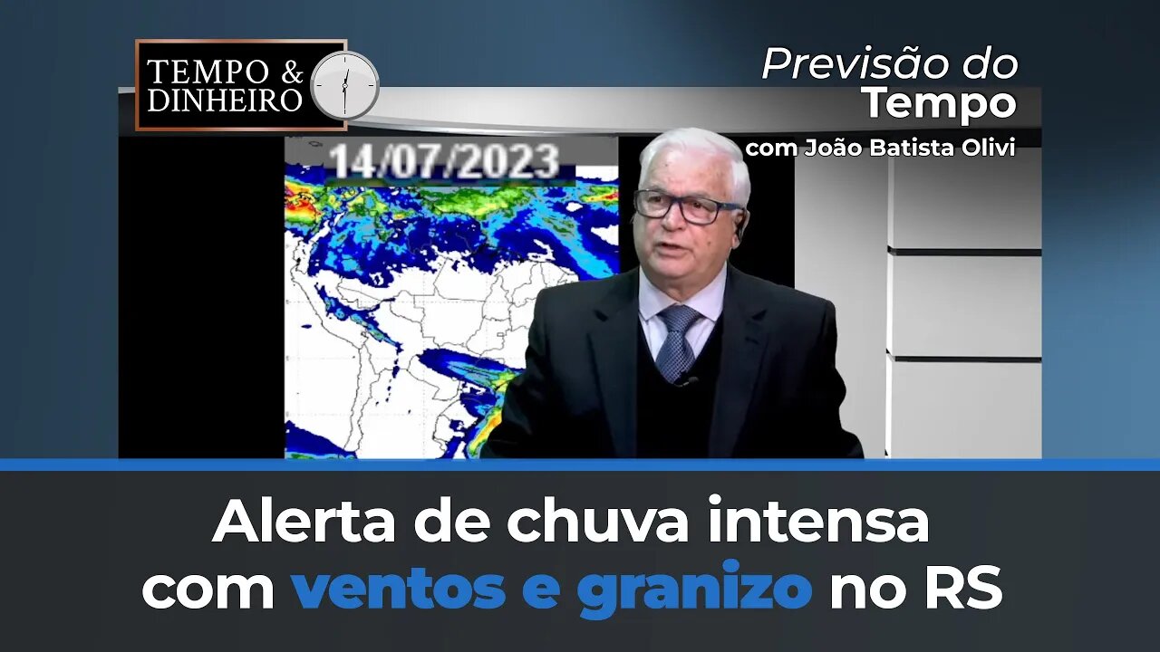 Volumes de chuva mais baixos em SC e PR. Demais regiões do Brasil sem mudanças significativas