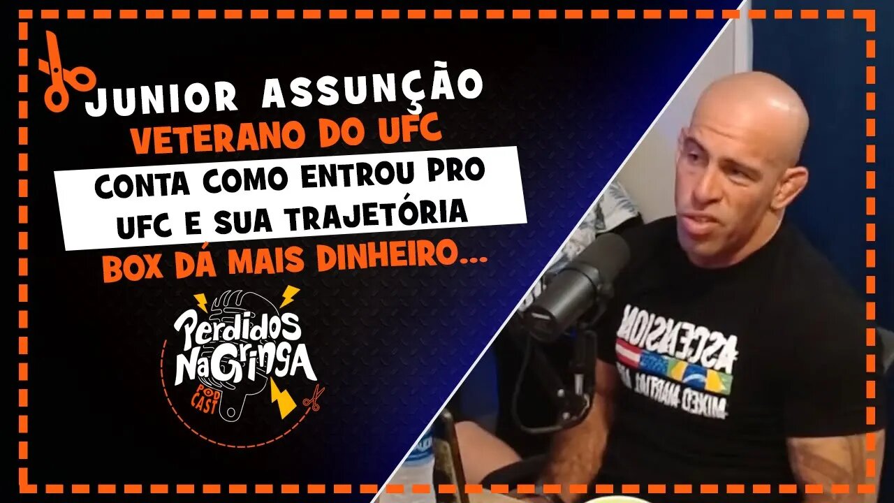 Junior Assunção - Como Iniciar no UFC | Cortes Perdidos Na Gringa PDC