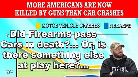 Did guns REALLY pass car crashes for deaths in US?… Or is there something else hidden in the data?..