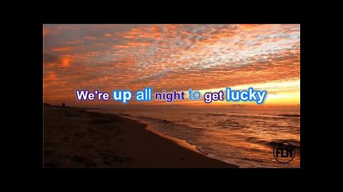 Daft Punk - Get lucky - Karaoke