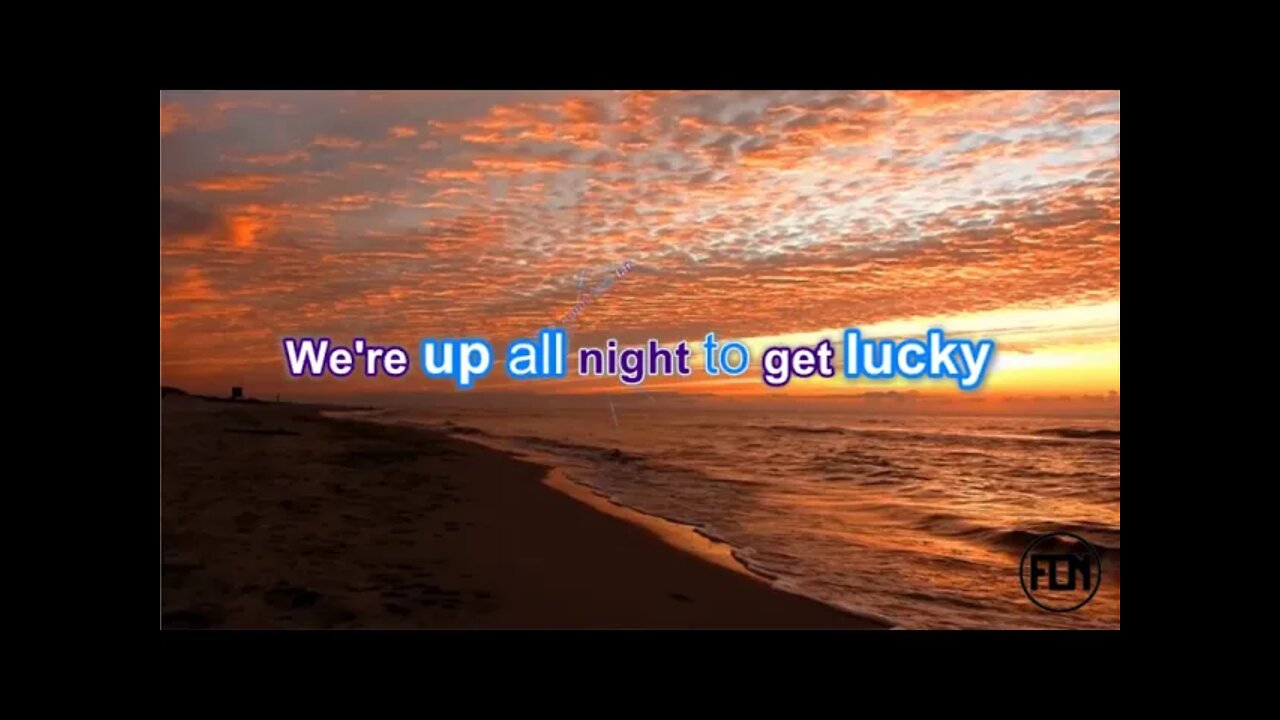 Daft Punk - Get lucky - Karaoke