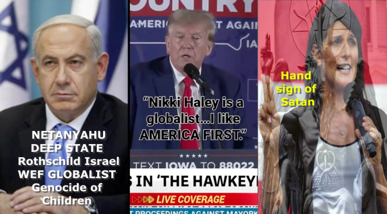 President Trump out Nickly Haley as a Globalist!