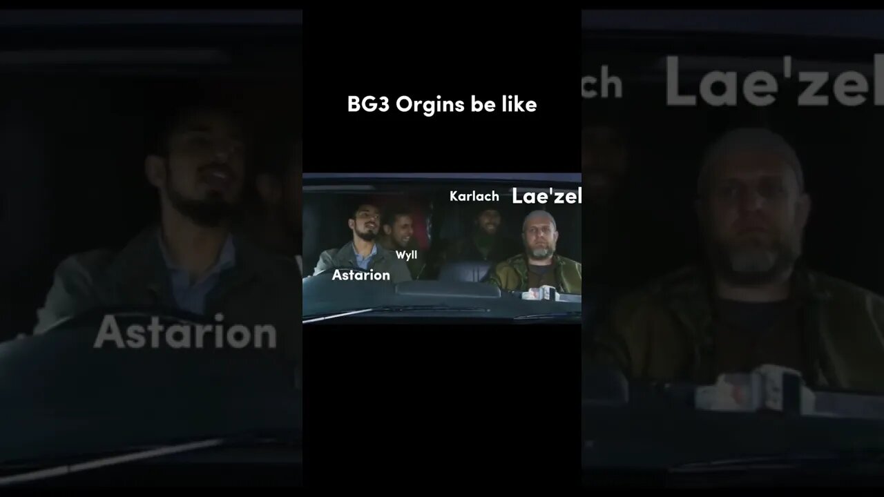 BG3 Origins Be Like...