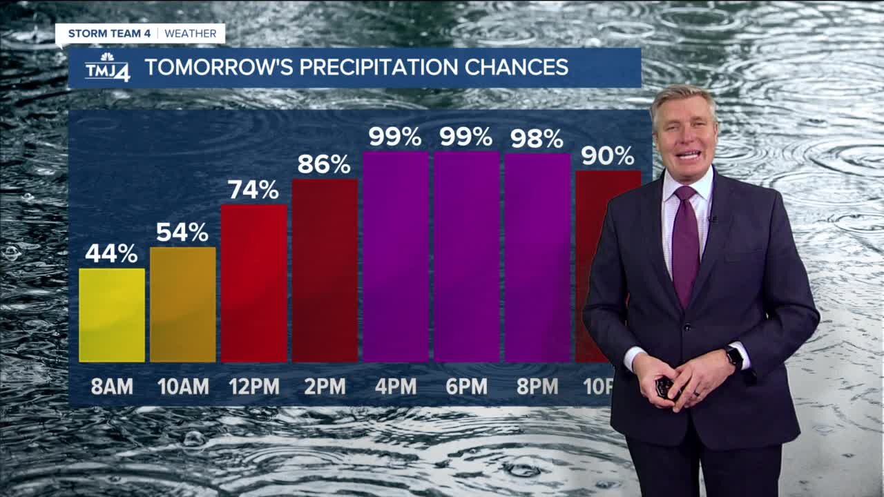 Rain likely for cold, foggy Friday