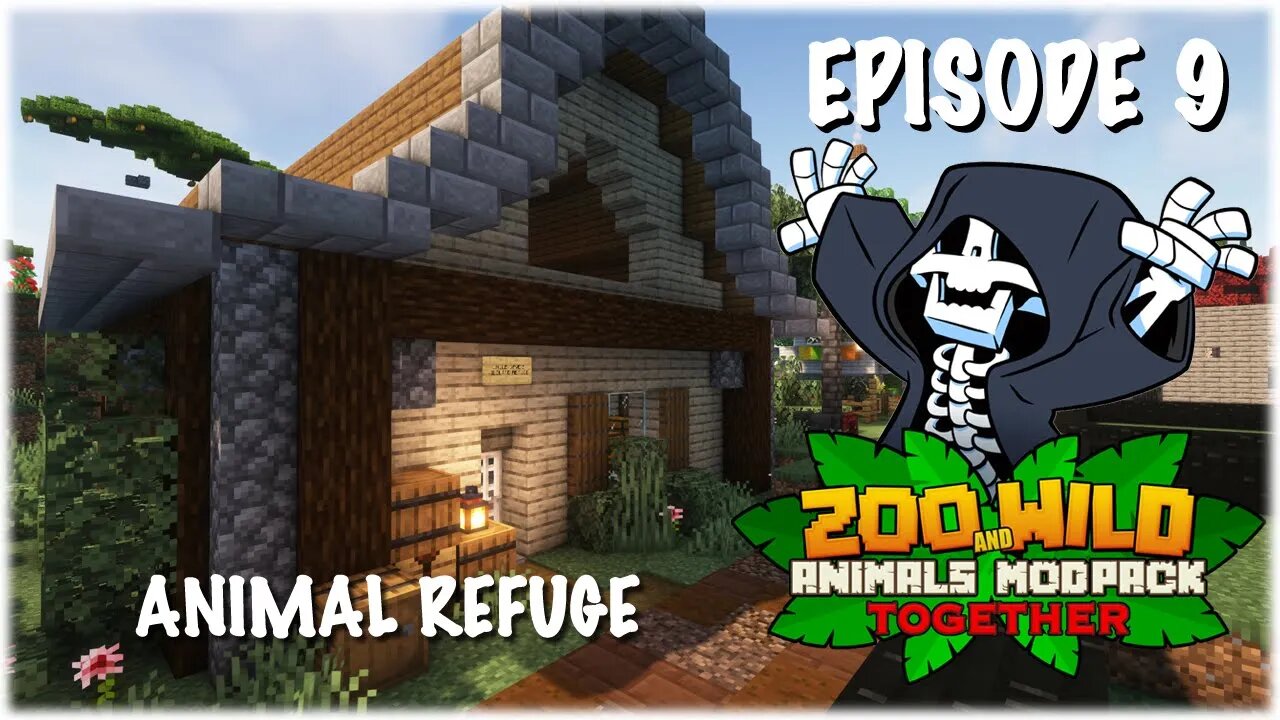 The Wildlife Refuge! - Minecraft SMP: Zoo and Wild Animal (ZAWA) Mod - S3E9