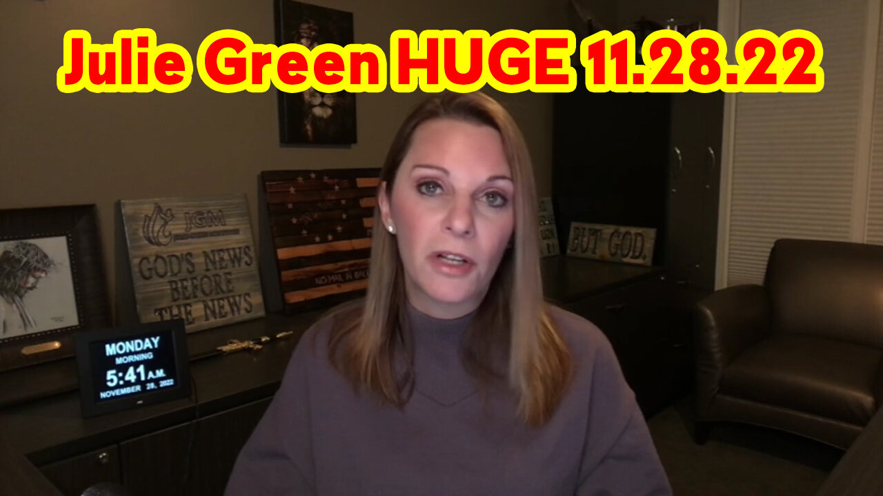 Julie Green HUGE 11/28/22 - Derek Johnson Come Back