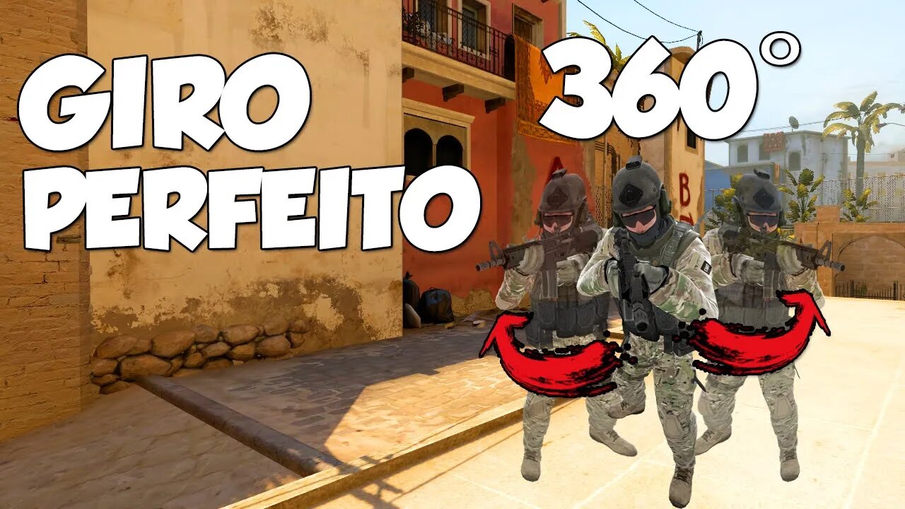 COMANDO para GIRAR no CS GO | Dicas simples