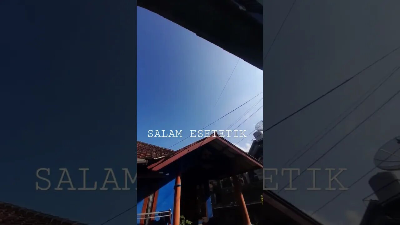 salam estetik langit biru #sinematikalam #langitbiru #shorts