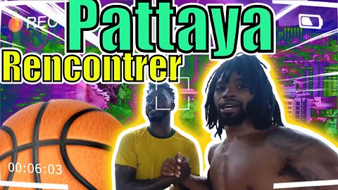 Le premier tournoi de basket officiel de Pattaya | J'ai marqué 30 points | voyager à z i n