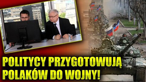 Politycy PRZYGOTOWUJĄ Polaków do W....! Orłowski: Trwa inżynieria społeczna, żebyśmy się zgodzili