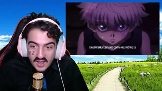 PASTOR REACT Só Quero Ser Eu | Killua Zoldyck (Hunter x Hunter) | Shiny | Prod. Try'xl