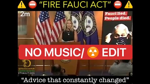 Fire Fauci Act