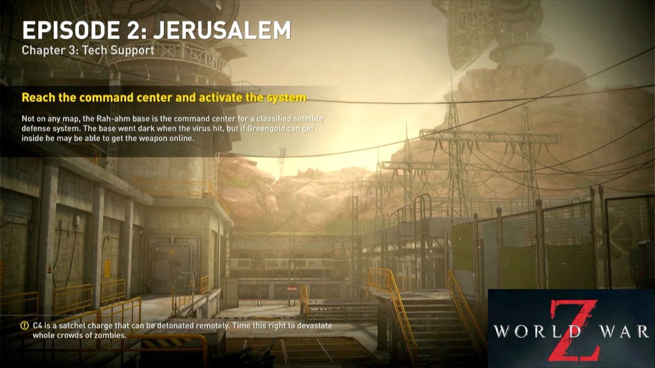 World War Z Aftermath: JERUSALEM TECH SUPPORT