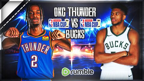 2024 NBA Cup Championship: Milwaukee Bucks vs Oklahoma City Thunder LIVE STREAM Watch 🔴