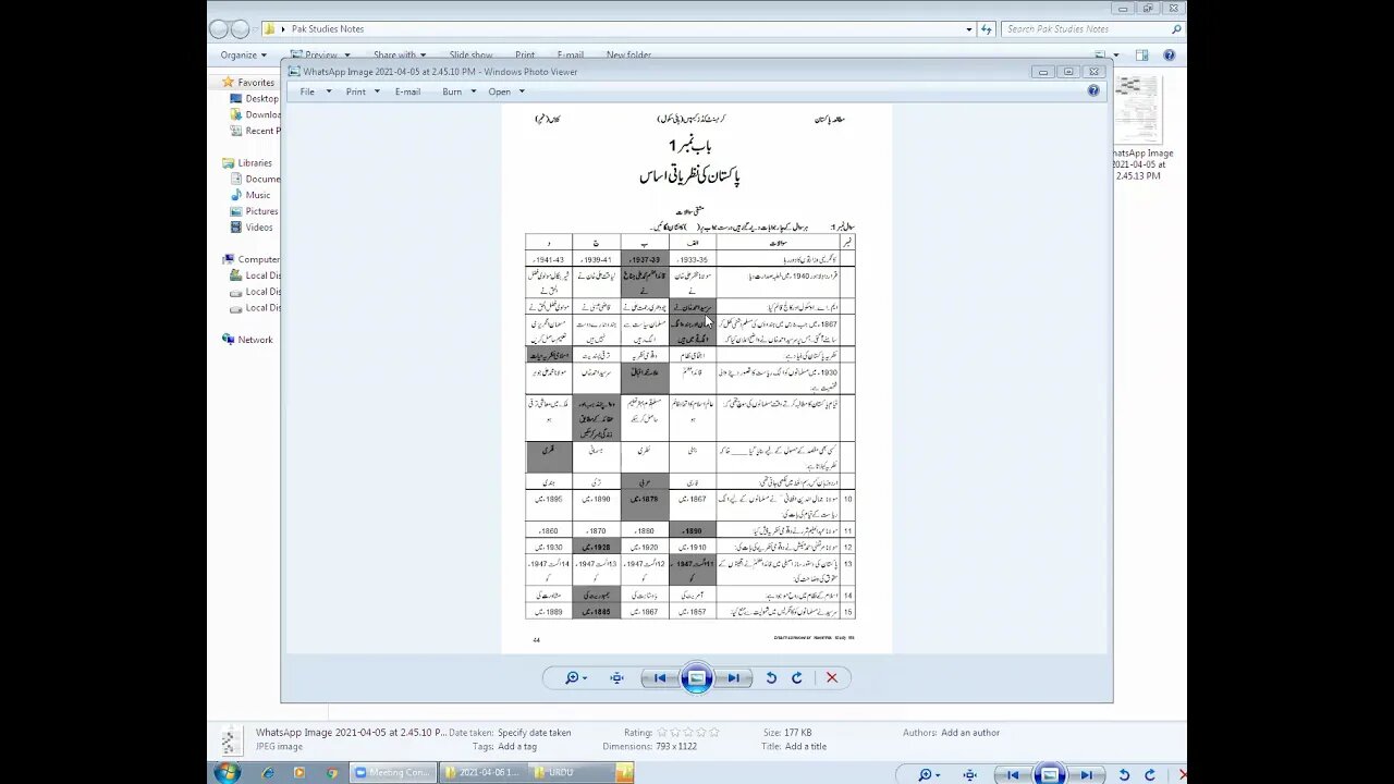 Pak Studies 8 Ch 1 MCQ