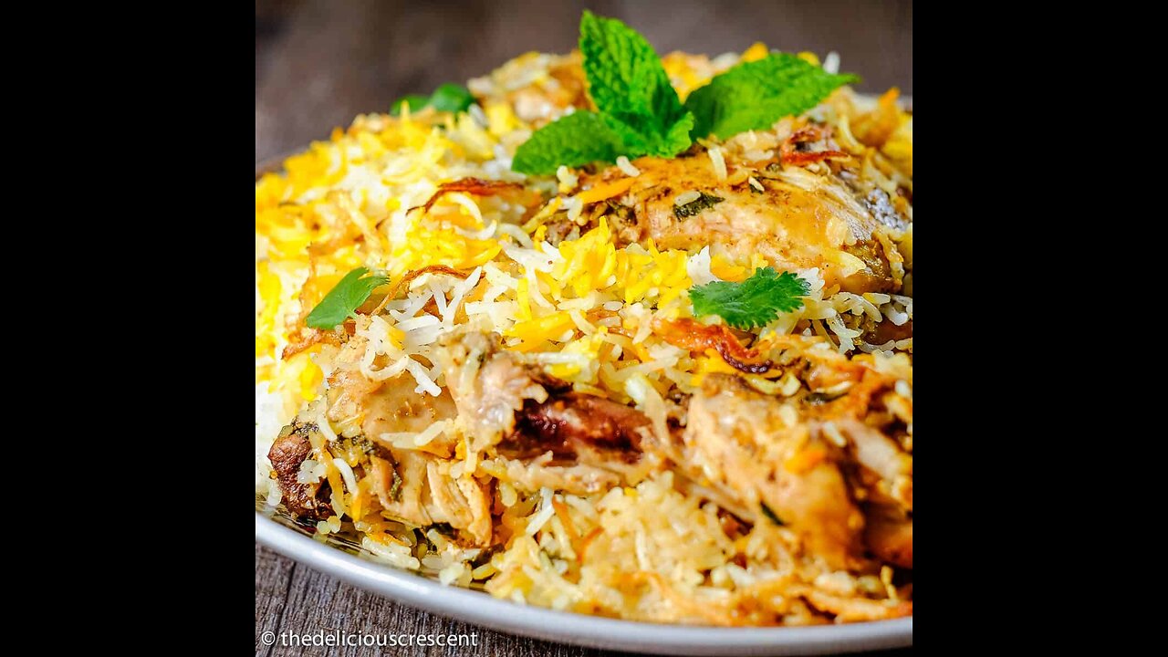 Homemade Chicken Biryani Recipe