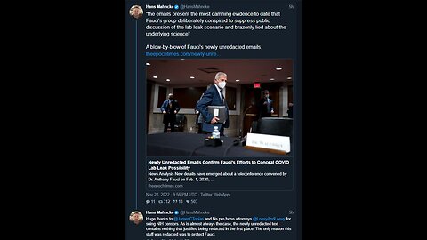 Scientists exposed after previously denying COVID-19 lab leak theory 8-4-23 Sky News Australia