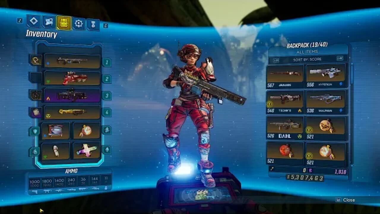 Moze Shield Shock Gunner Build - Borderlands 3