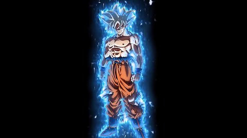 Goku SSJ blue form 👍😱