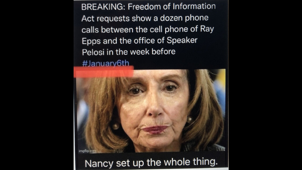 **NANCY PELOSI IS SCARED!! Trump WILL put Nancy UNDER OATH As Witness for J6 Case.. *WATCH ASAP* 8-6