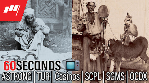 ⏱️60 Seconds #Strong 💪 $TUR #Casinos $SCPL $SGMS $OCDX see you on TV 📺at🕛 noon @MarketRebels 🏴‍☠️
