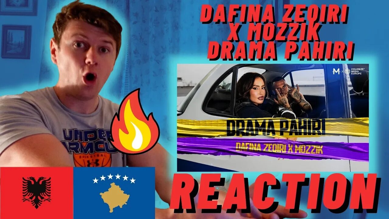 🇦🇱🇽🇰Dafina Zeqiri X Mozzik - Drama Pahiri - IRISH REACTION