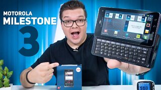 Motorola Milestone 3 | ESSE SMARTPHONE ERA SINISTRO! #VPVD