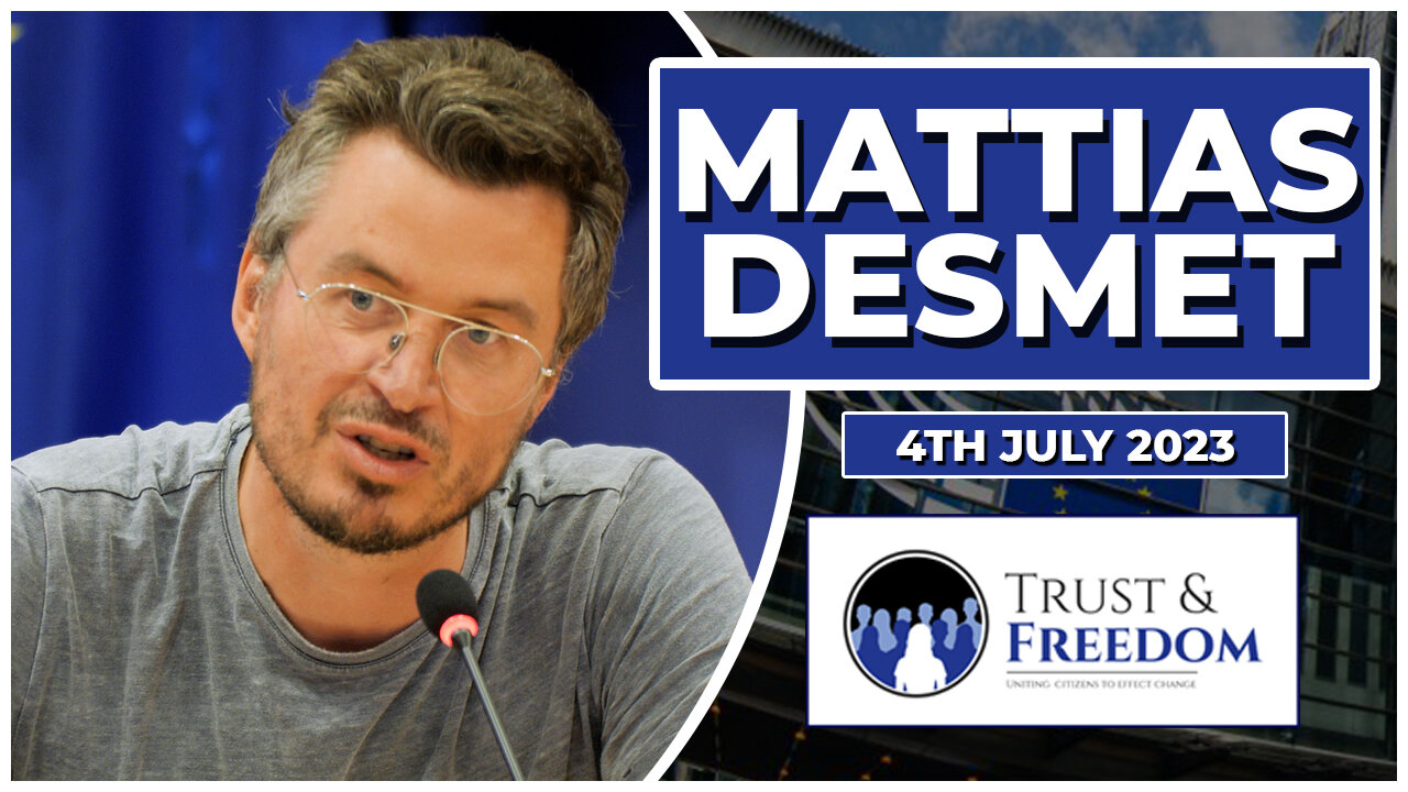 Mattias Desmet - Trust and Freedom, Brussels | 04/07/2023 | Oracle Films