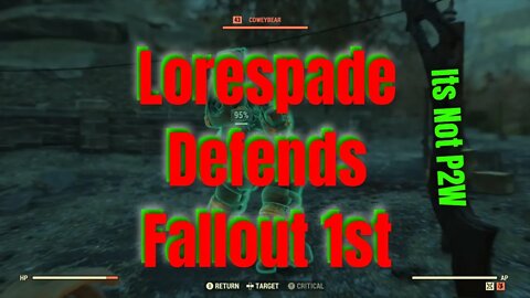 Lorespade Defends Fallout 1st Subscription - The Truth