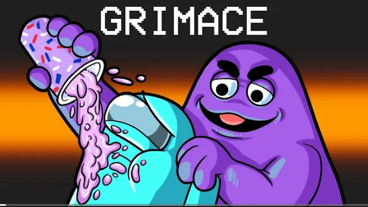 Grimace Shake In Among Us