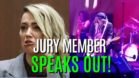 NEW!! Member of Jury From Johnny Depp Amber Heard Trial SPEAKS OUT!