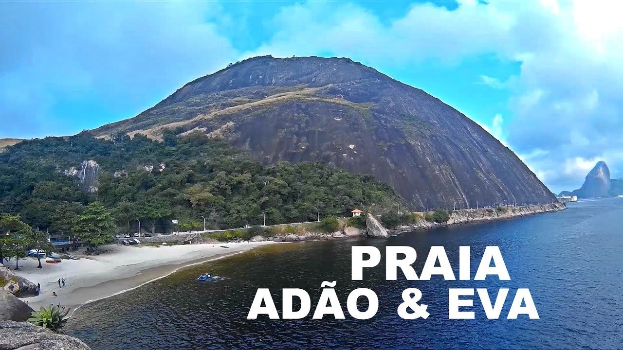 Praia de Adão e Eva em Jurujuba, Niterói.