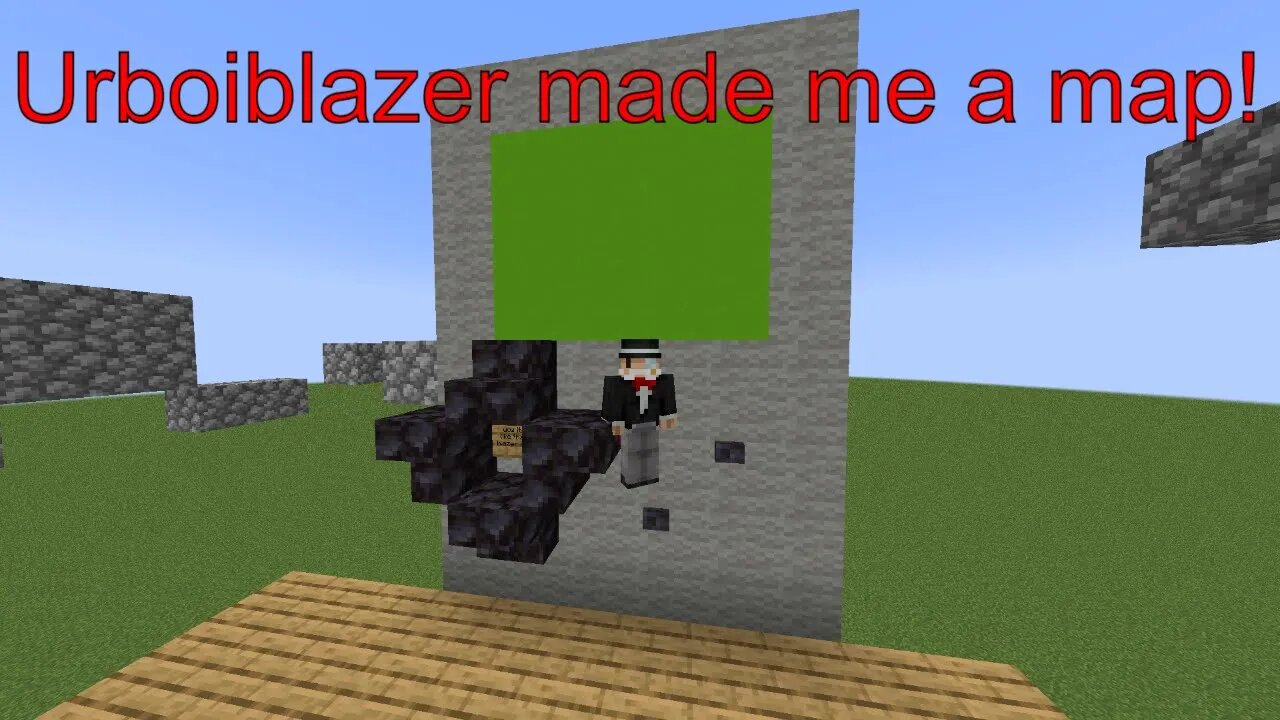 Urboiblazer Made me a Minecraft Map For 500 Subs!