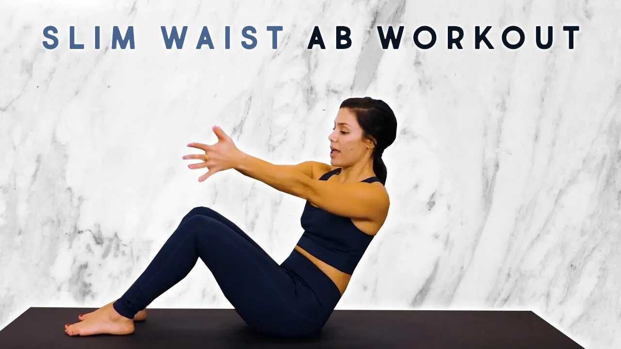 12 Min Belly Fat Blast with Eliz | Abs & Obliques Workout to Slim Your Waist, At Home Fitness, Core