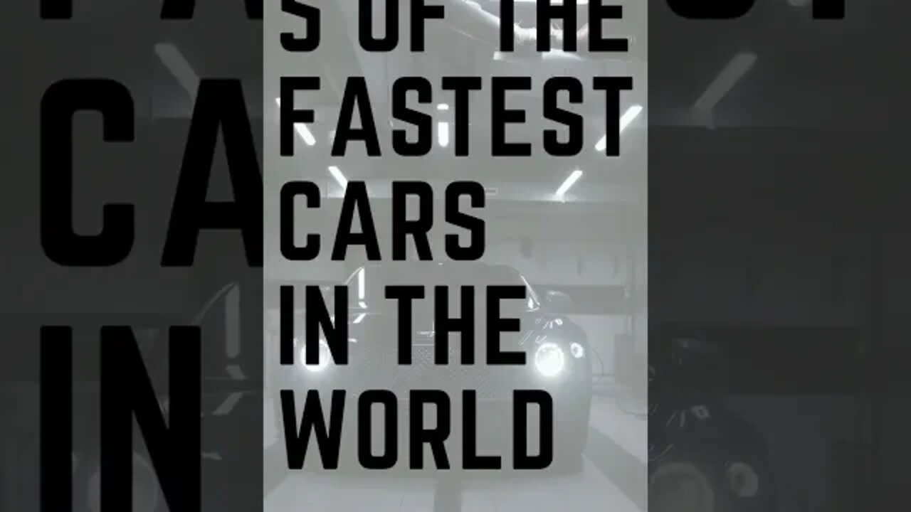 5 OF THE FASTEST CARS IN THE WORLD YOU NEVER SEEN BEFOR ! #shorts