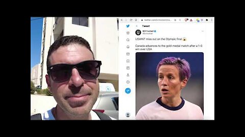 US Women's Soccer Team virtue signals out of Olympic finals