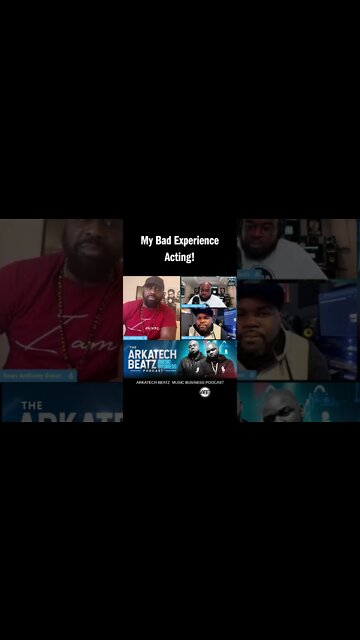 Actor Sean Anthony Baker speaking on a bad experience while acting.